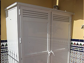 Muebles de aluminio para exterior
